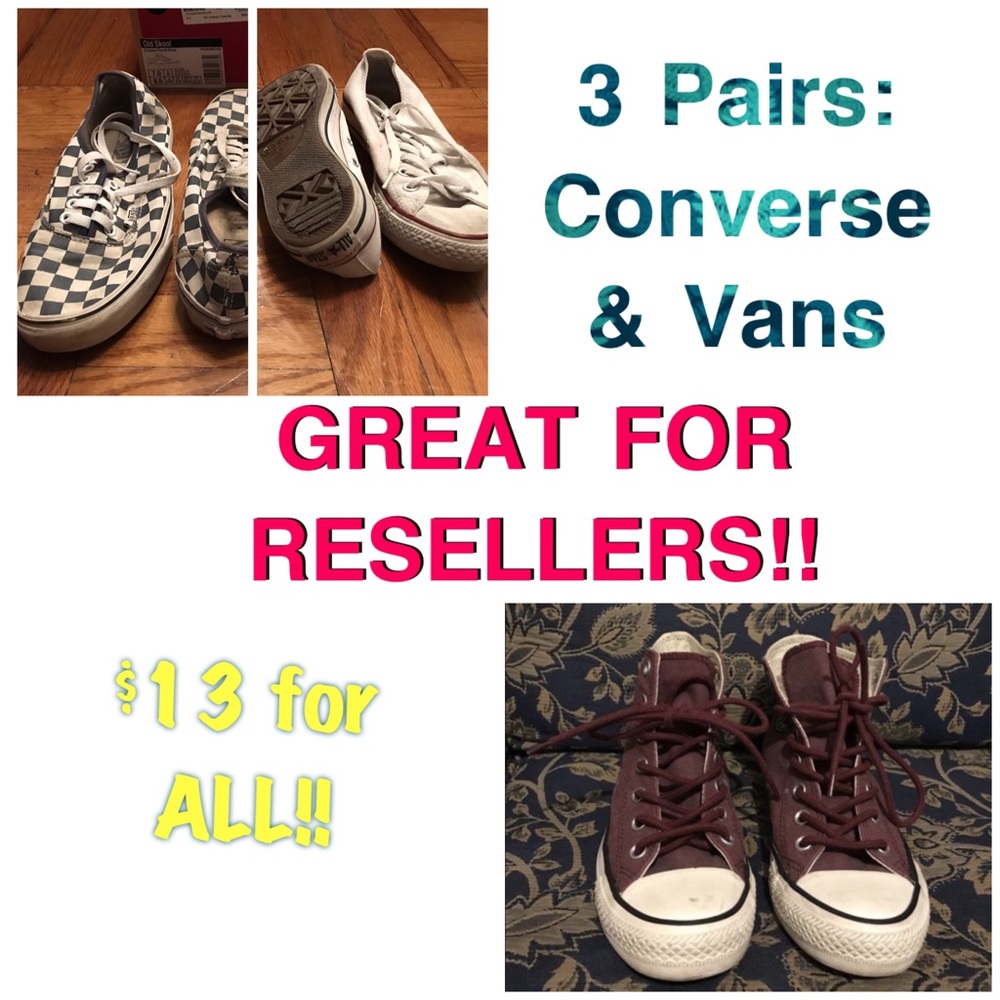 3 PAIRS FOR $13!!! FIRM